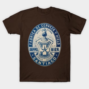 Fabrica De Cerveza Hielo Doppel Bier Santiago T-Shirt